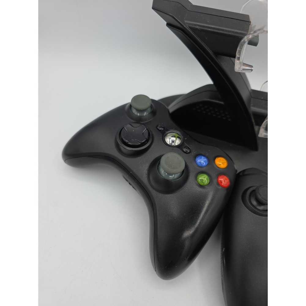Xbox‎ 360 Controller Lot Power A Wired, Wireless, Charge Dock No Power Adapter - Picture 2 of 11